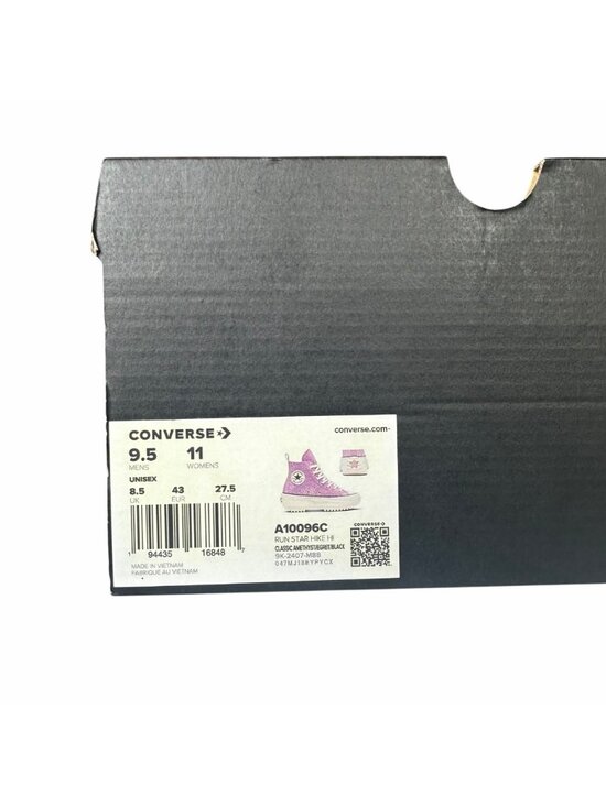 ✨Converse Run Star Hike Platform Hi 9.5 Men Shoes Sneaker Glitter Purple A10096C main image 5